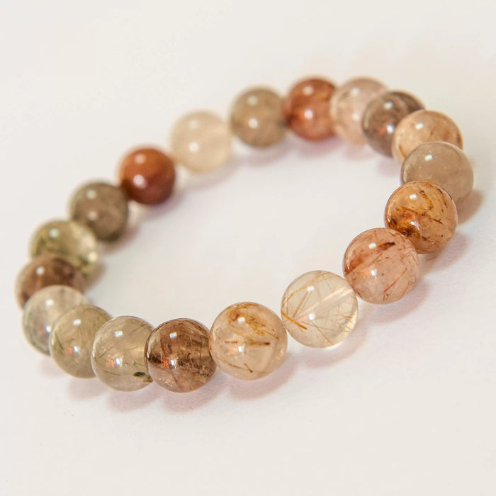 Buddha Stones Various Agate Crystal  Bracelet