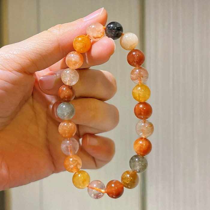 Colorful Stone Bead Bracelet