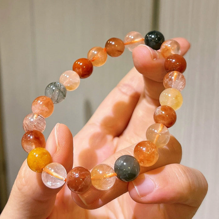 Colorful Stone Bead Bracelet