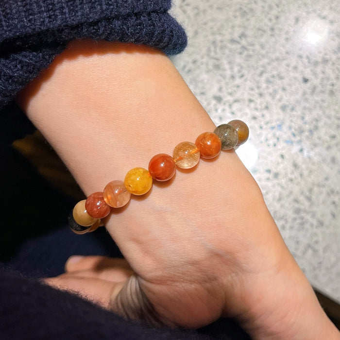 Colorful Stone Bead Bracelet