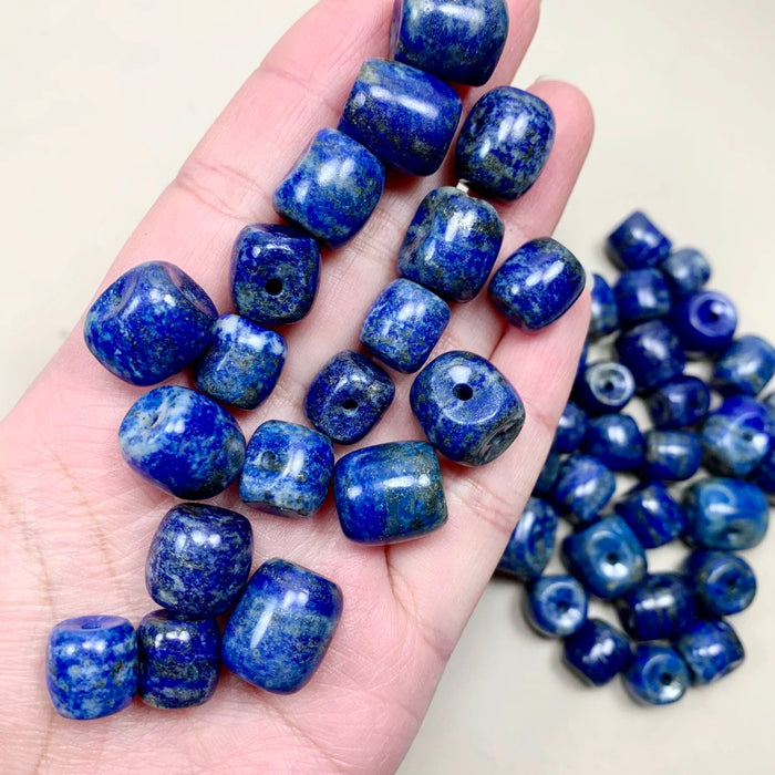 Blue Lapis Lazuli Bead Bracelet