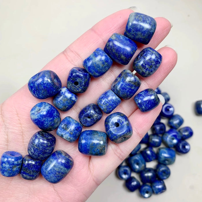 Blue Lapis Lazuli Bead Bracelet