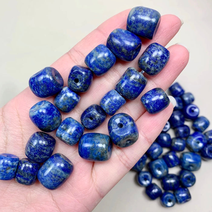 Blue Lapis Lazuli Bead Bracelet