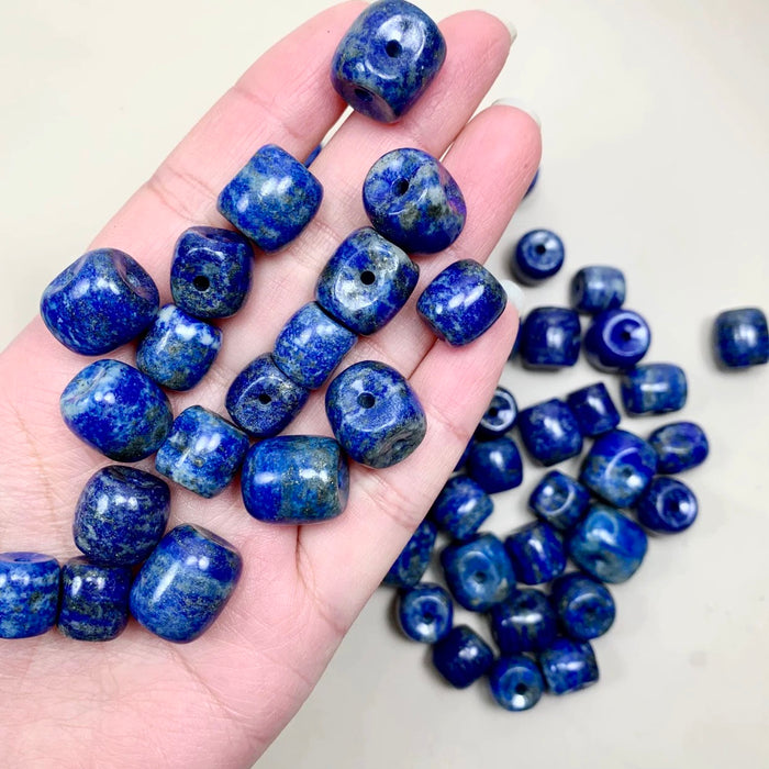 Blue Lapis Lazuli Bead Bracelet