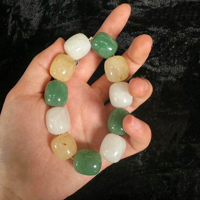Rhombus Agate Bead