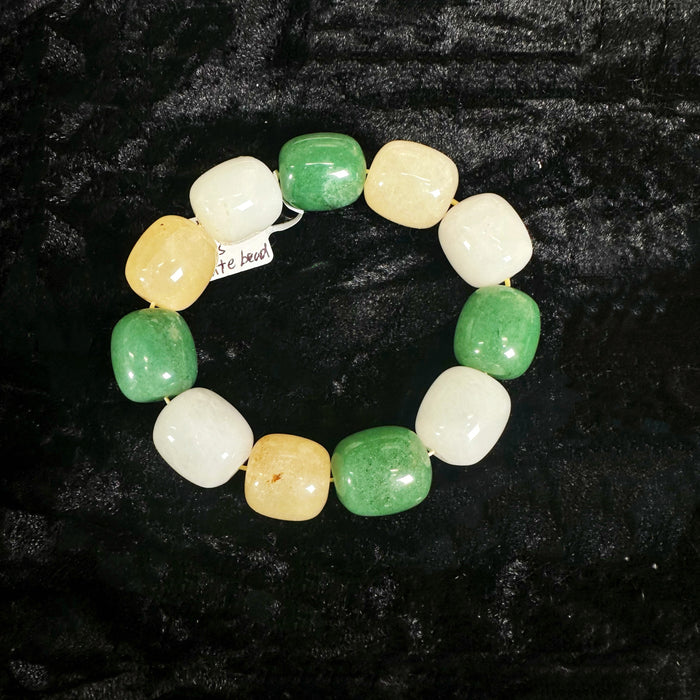 Rhombus Agate Bead