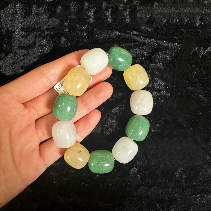 Rhombus Agate Bead