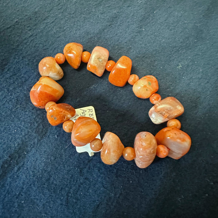 Buddha Stones Various Agate Crystal  Bracelet