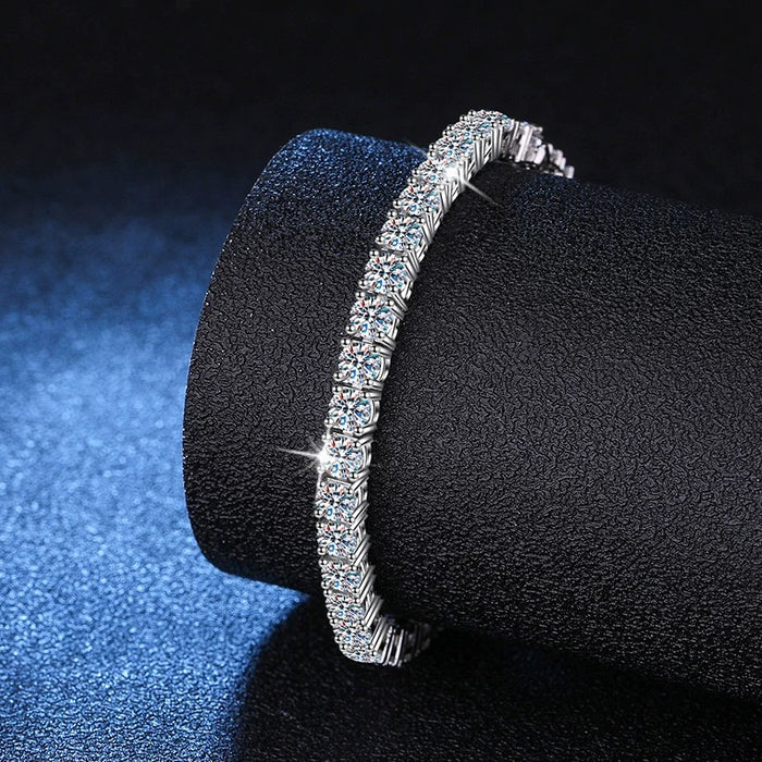 11.4ct Moissanite Tennis Bracelet-Infinite Ice